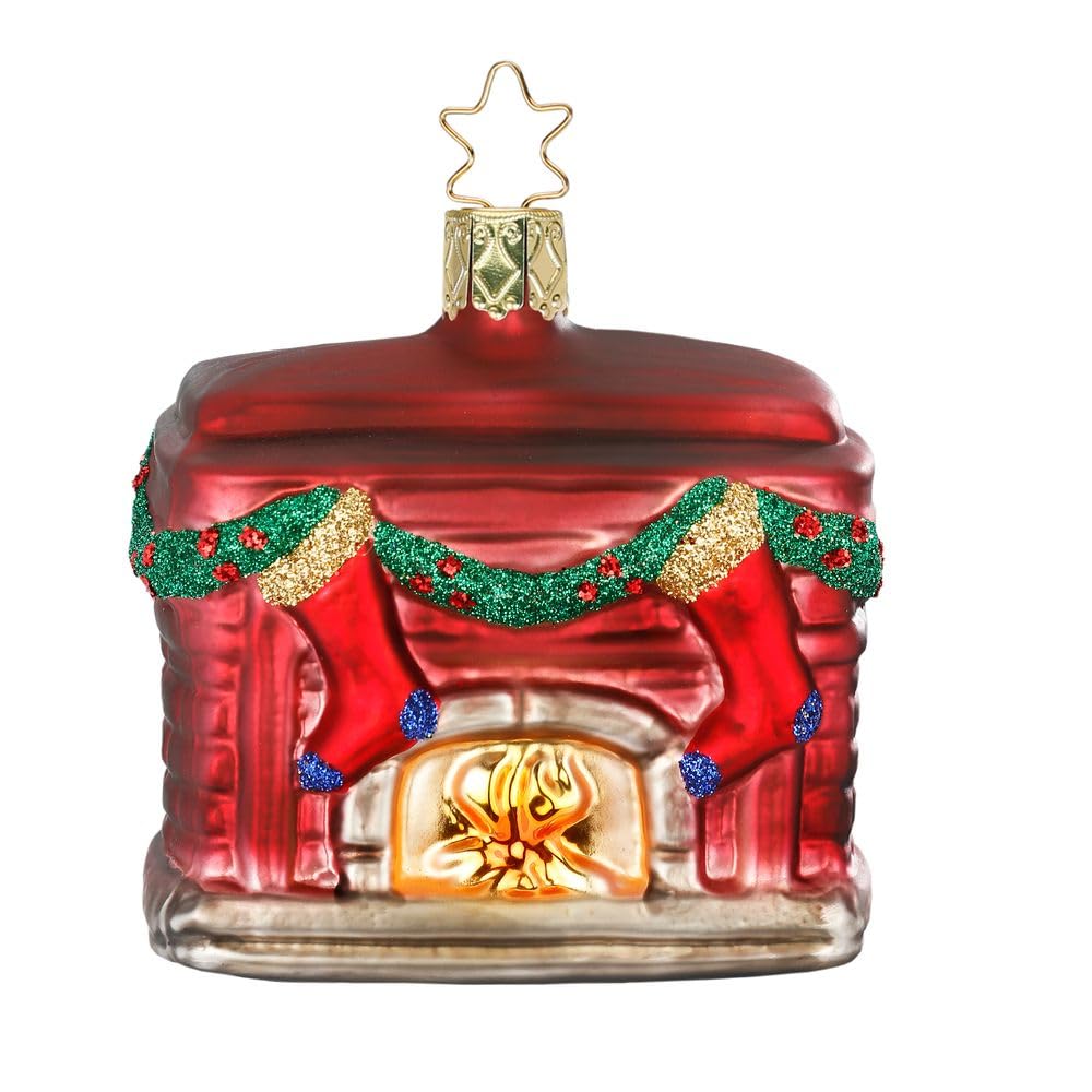 Décoration de sapin de Noël de 7,5 cm en verre soufflé pour illuminer vos veillées en famille