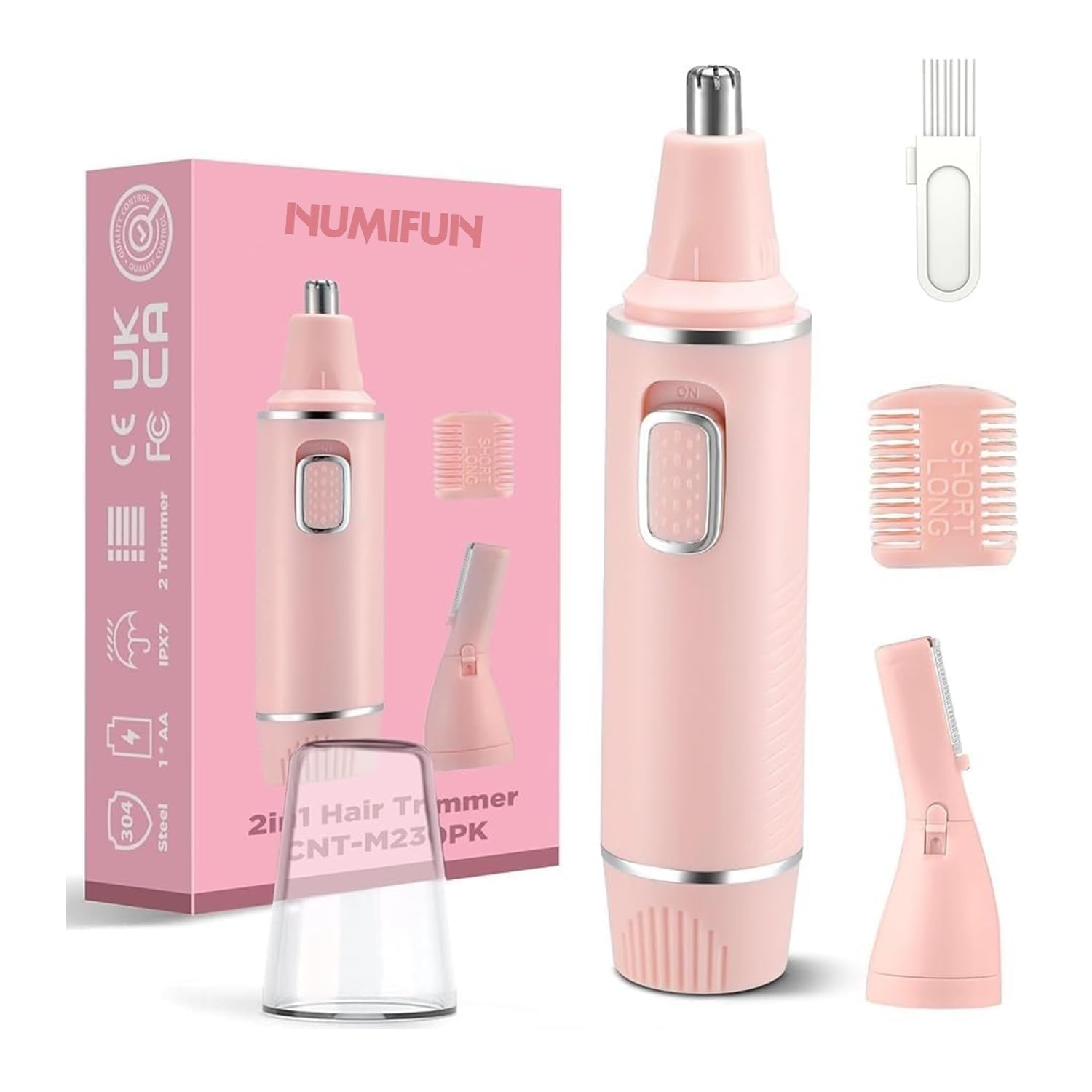 NUMIFUN Nose Hair Trimmer for Women