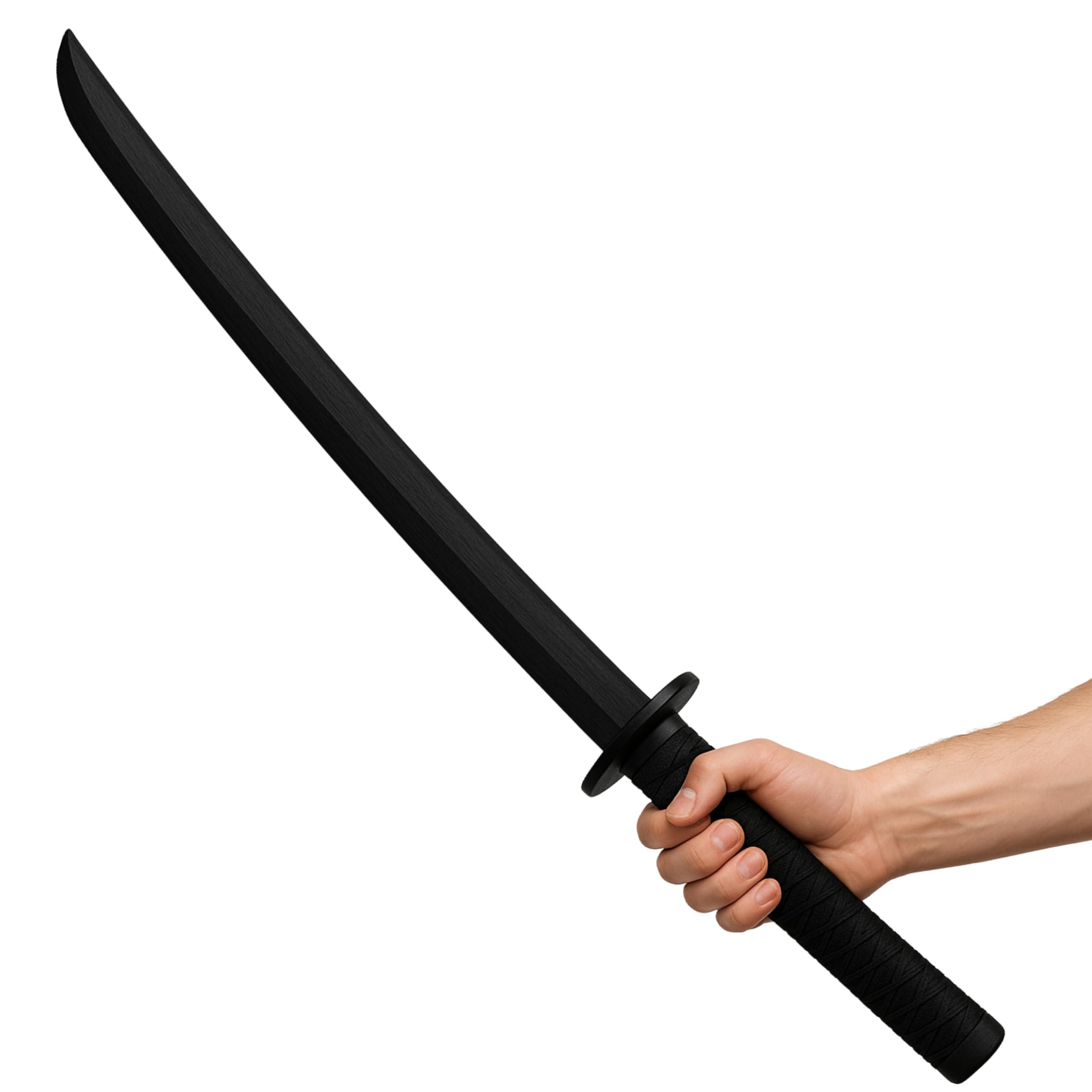 Senshi Japan Bokken Hand Crafted Traditional Wooden Bokken Training Sword For Martial Arts Practice, (Black Bokken)