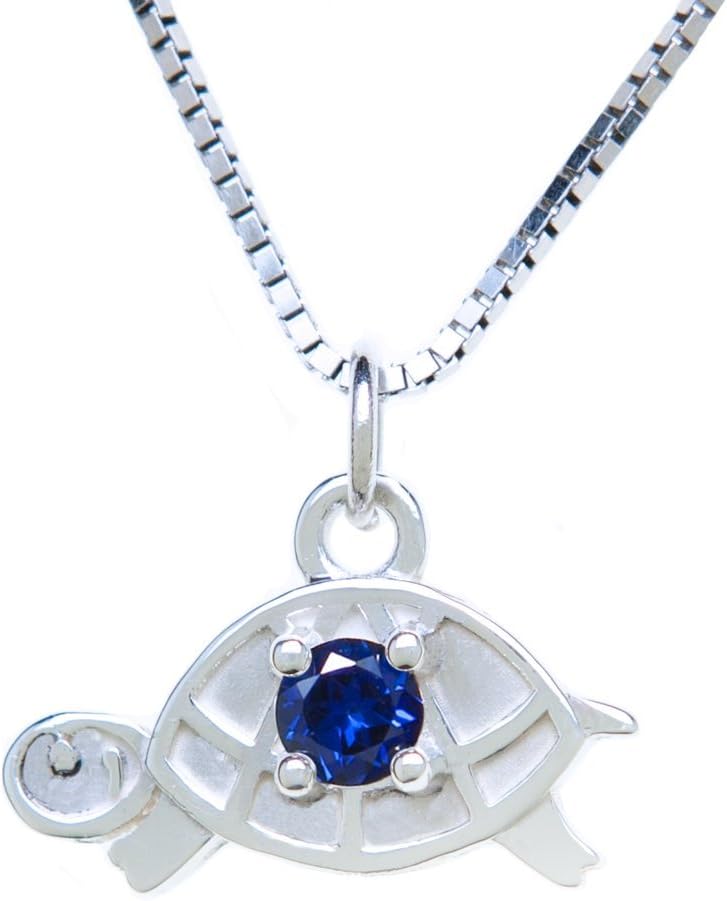 Sterling Silver Pendant Charm Turtle