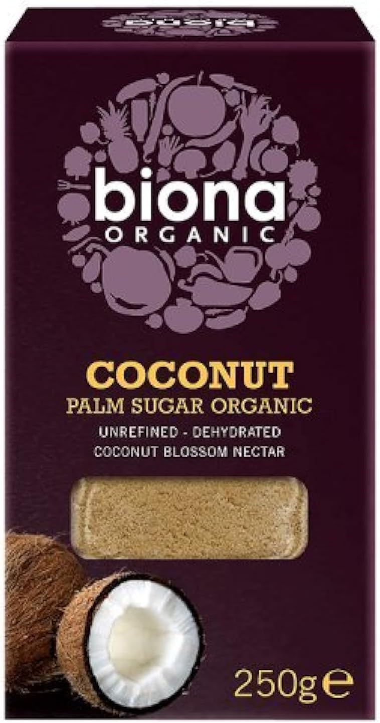 Biona Coconut Palm Sugar Unrefined 250gm