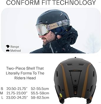 GIRO RANGE MIPS ヘルメット Amazon | Giro Range MIPS スノーヘルメット - マットインディゴ