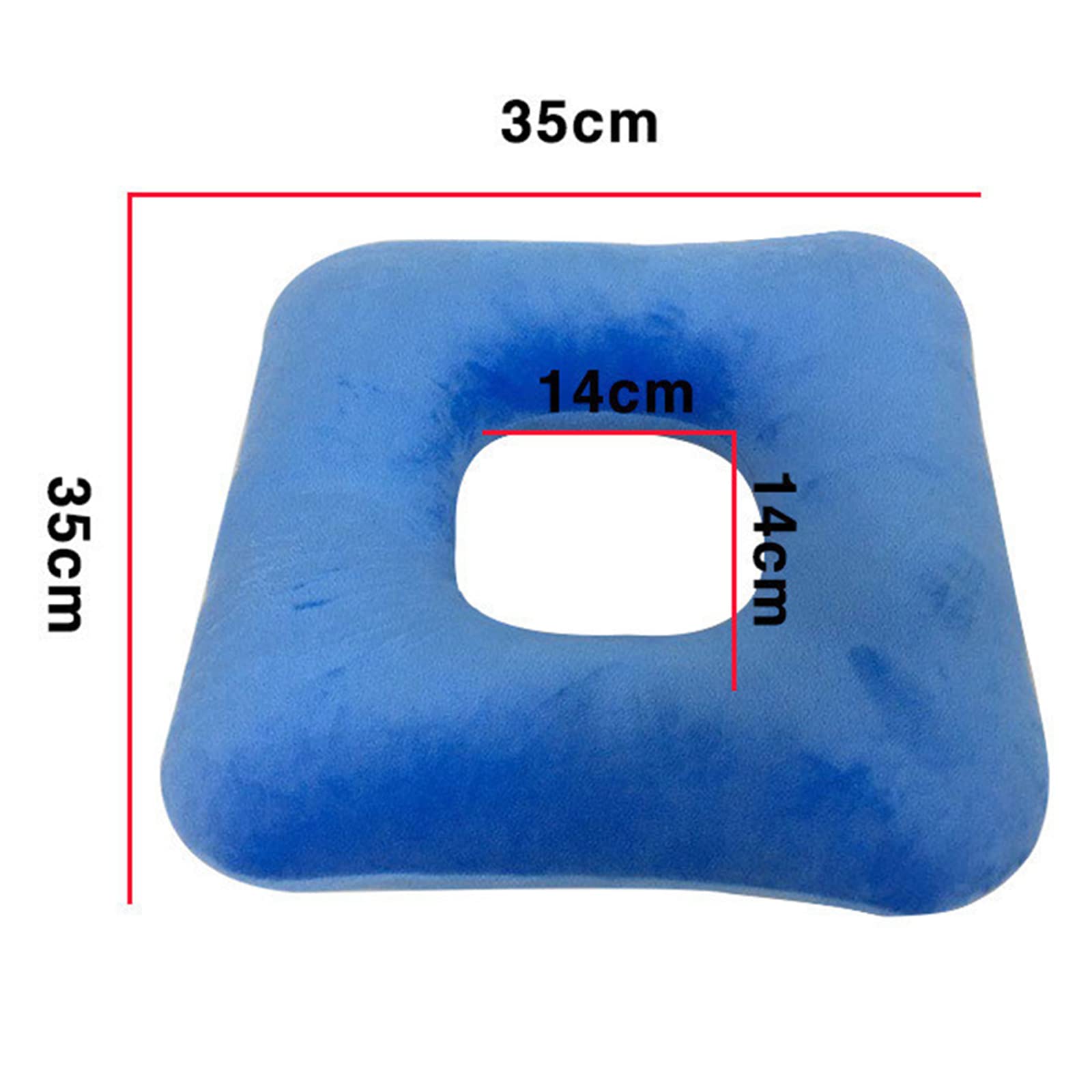 Almohadilla antiescaras: almohada en forma de dona para úlceras por presión, hemorroides, embarazo, úlceras por presión, silla de ruedas, cojines de uso diario para estar sentado durante mucho tiem