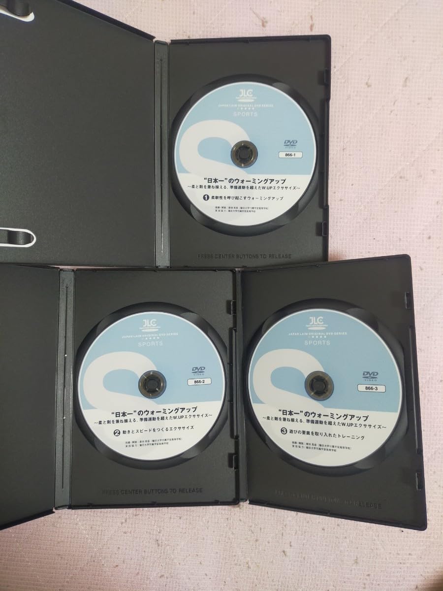 日本一のウォーミングアップ全3巻