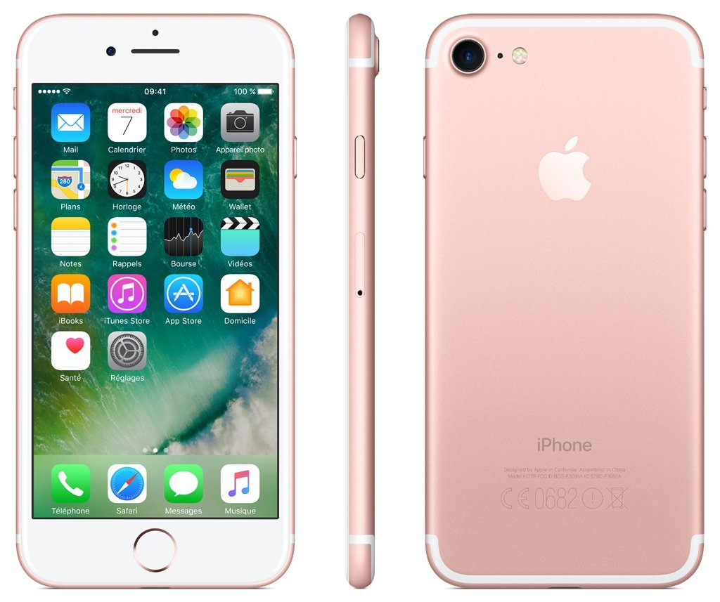 Apple iPhone 7, smartphone iPhone 7, 32GB, pink(Refurbished