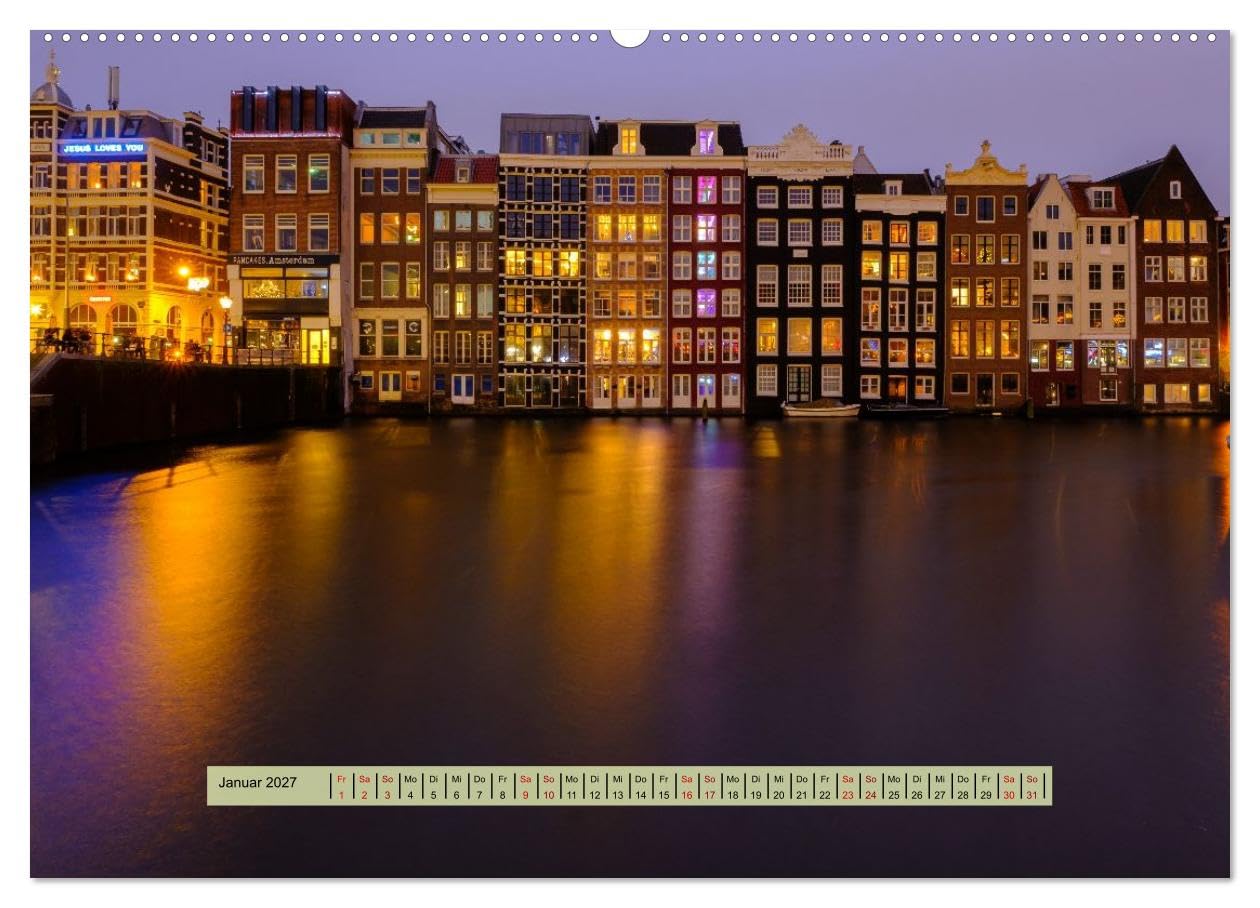 CALVENDO - Das ist Nordholland! Querformat (Wandkalender 2027 DIN A2 quer), Monatskalender: Eine Reise durch die Provinz Noord-Holland