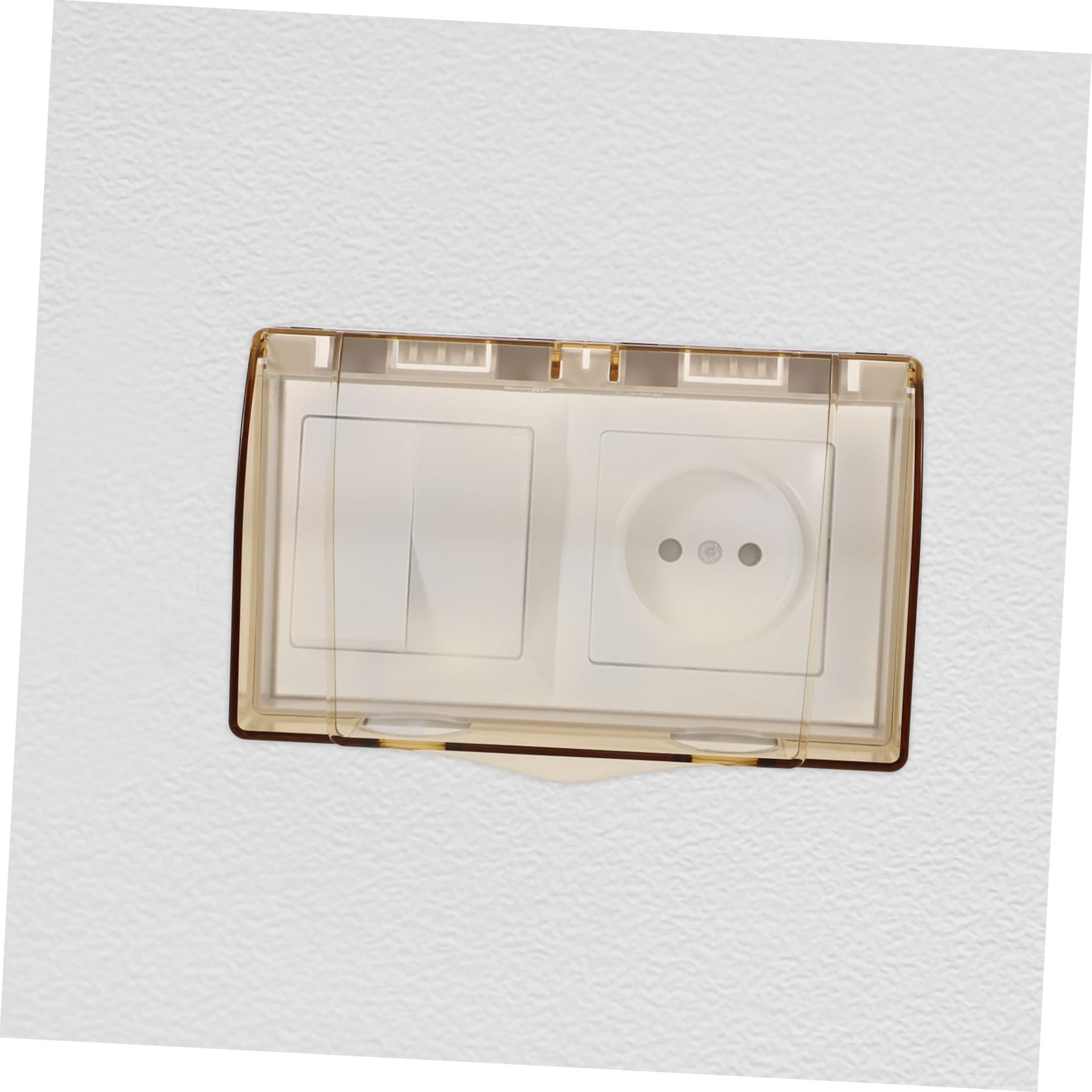 NUOBESTY 5 Pezzi Copriprese Elettriche per Muro Copertura per Prese e Umidi Facile Installazione e Design Compatto Adatta per Case Uffici e Hotel