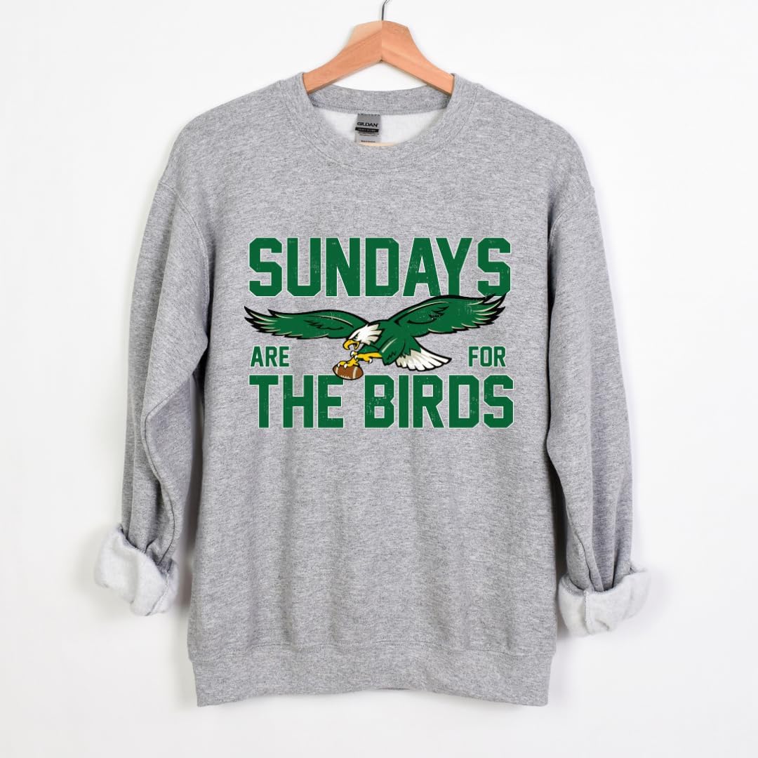 Daytee Sundays Are for the Birds Sweatshirt | Cozy Unisex Pullover | Game Day Apparel | Gift for Sports Fans - Image 2