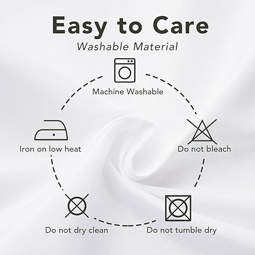 Miniatura 7 de OutdoorLines Cortinas impermeables para interiores y exteriores para patio Panel de cortina de privacidad y bloqueo solar con ojales, resistente a