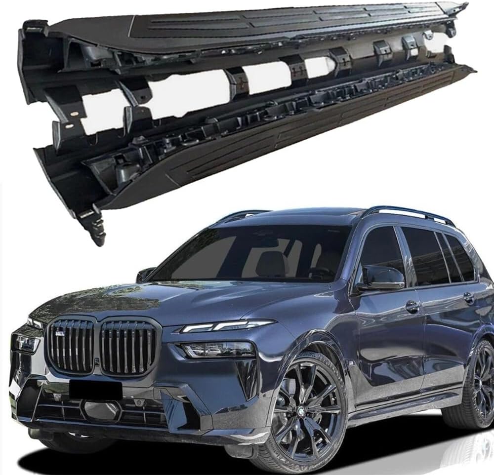 2PCS Running Boards Side Step Nerf Bar Fits for BMW X7 G07 2019-2025 2026 Alumium