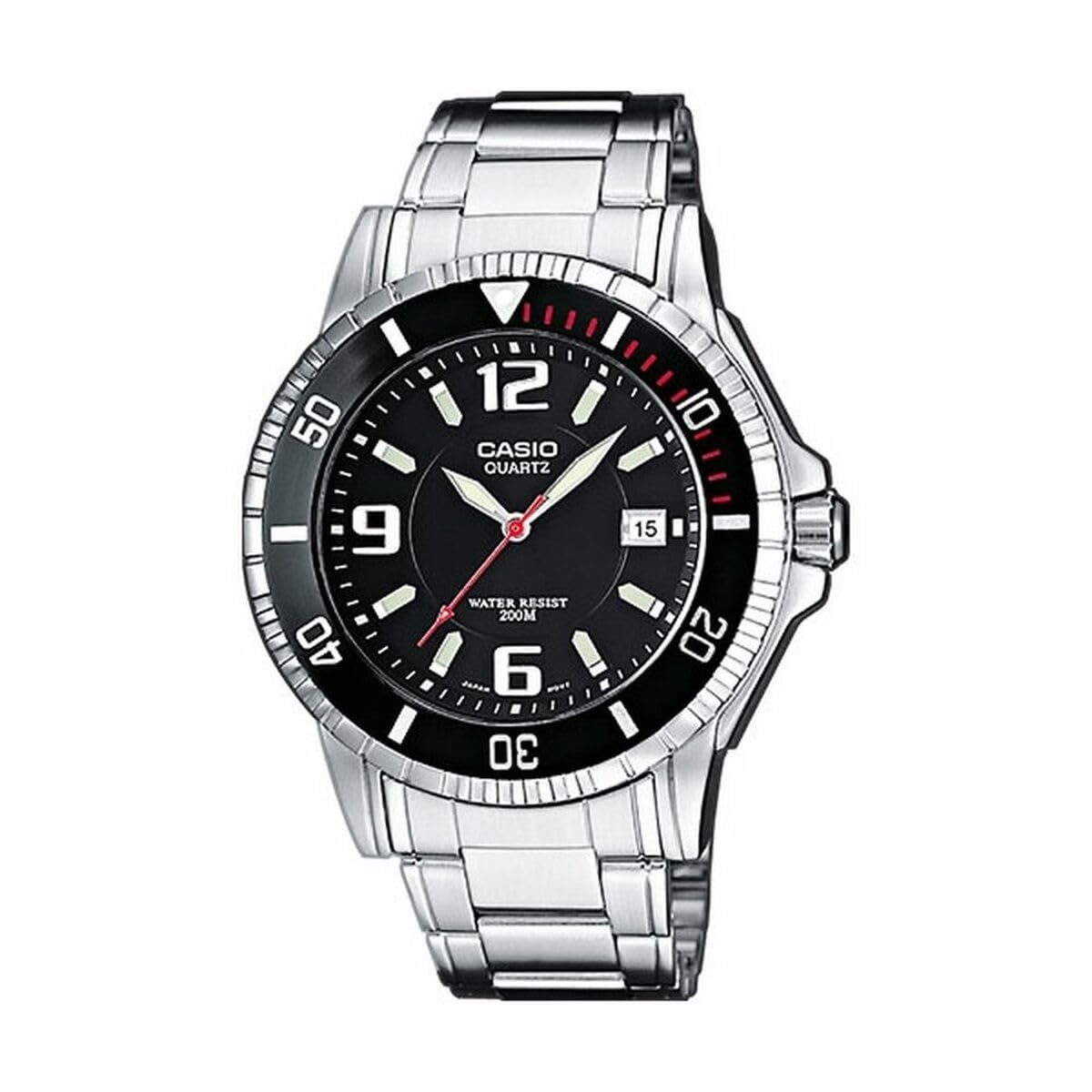Casio Collection Men's Watch MTD-1053D ,Black,MTD-1053D-1AVES