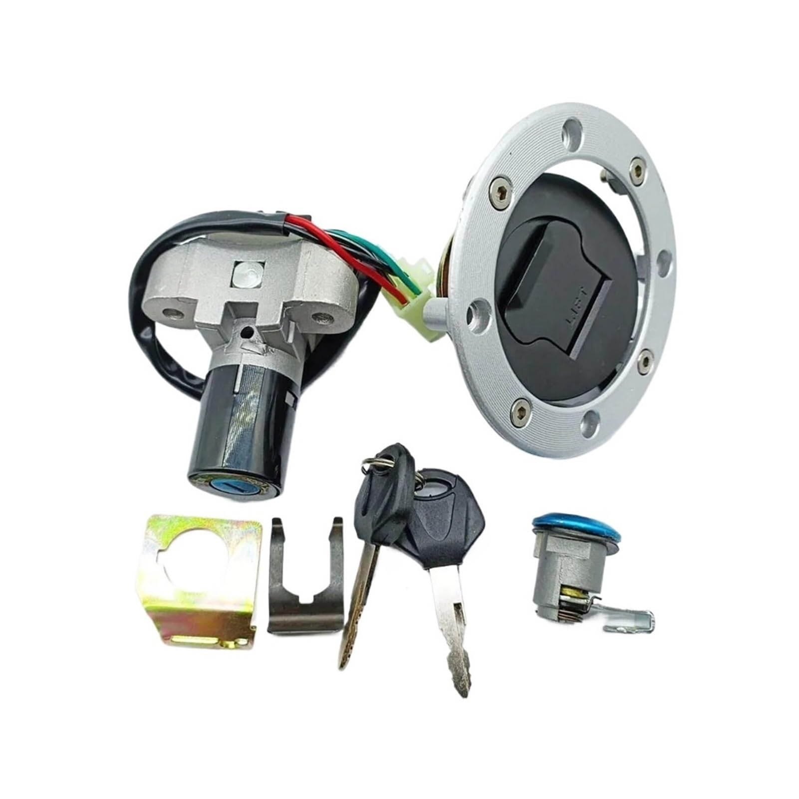 Cerradura del asiento y llave de encendido contra fallos en GS500 7