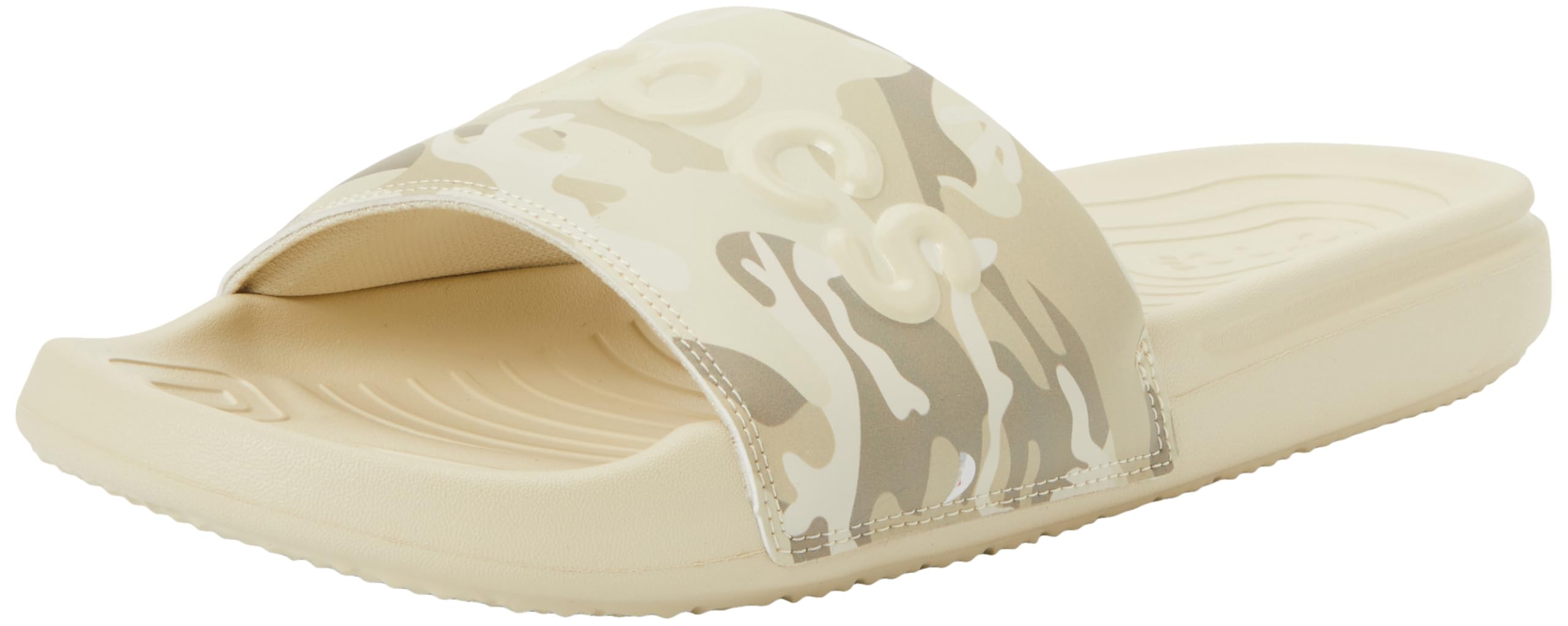 Crocs All Day Slide Camouflage, Beige, Size 12, Men
