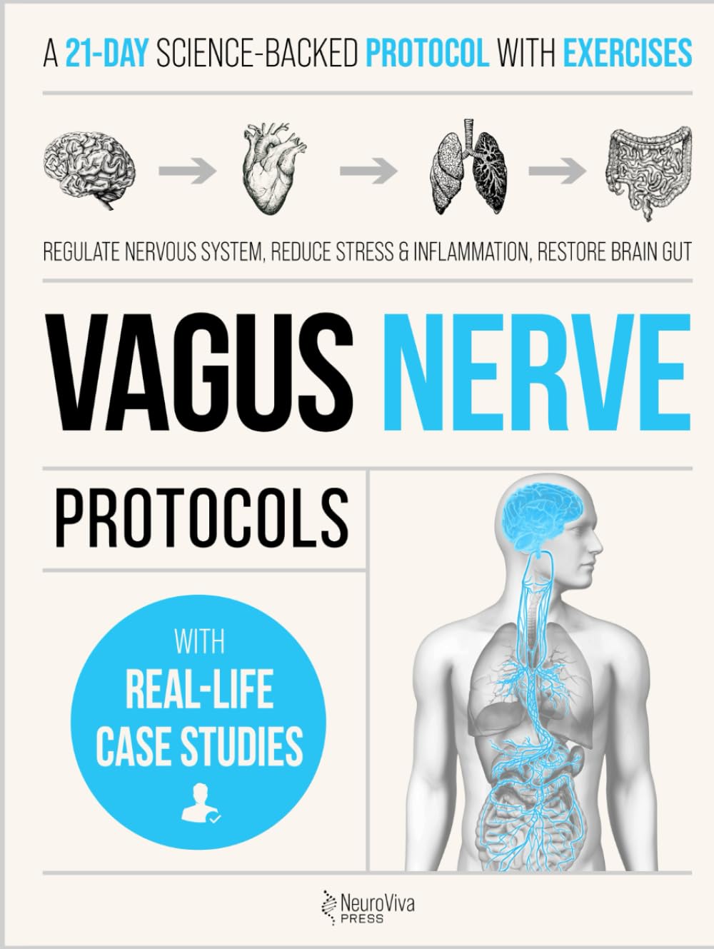 Vagus Nerve Protocols: A 21-Day Program with Daily Exercises to Regulate Your Nervous System, Calm Stress and Inflammation, Restore the Brain-Gut Connection, and Improve Sleep