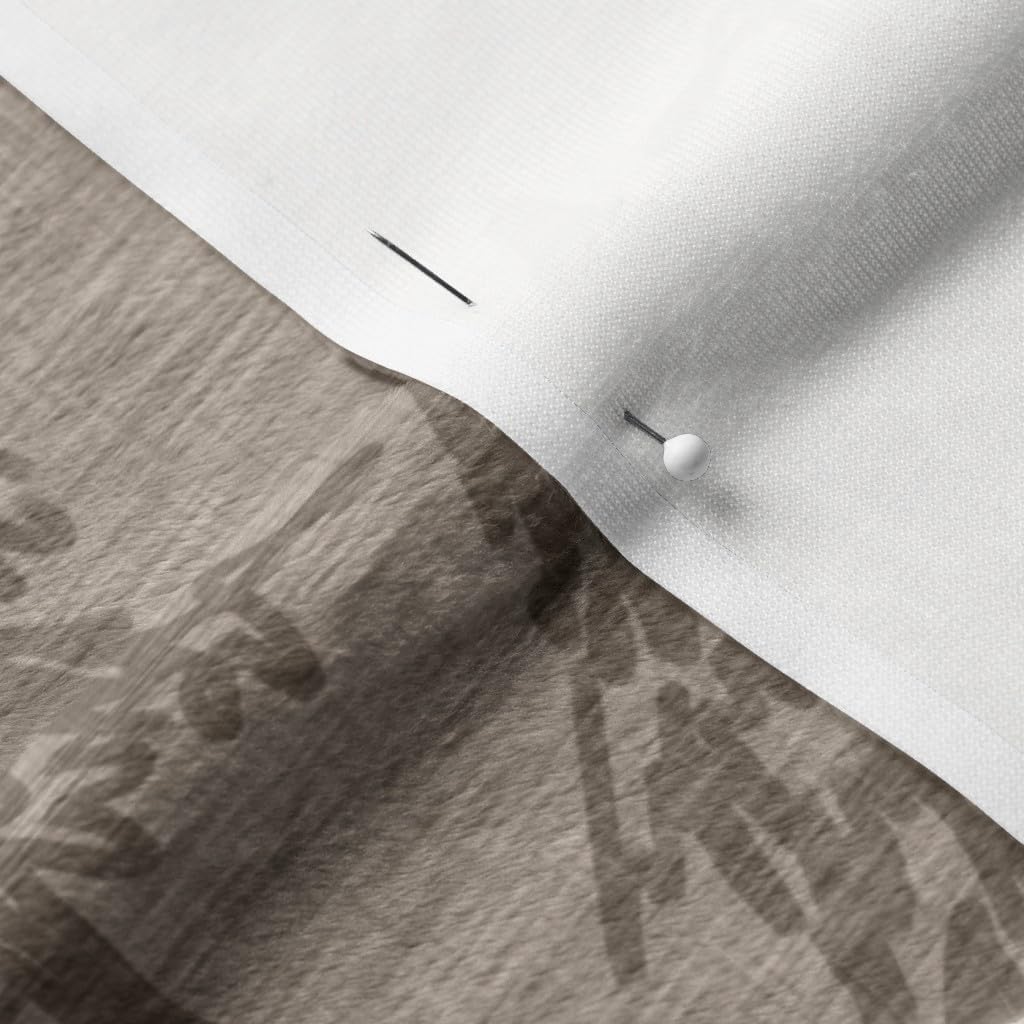 Spoonflower Fabric - Trees Forest Pine Brown Woodland Printed on Minky Fabric by The Yard - Sewing Baby Blankets Quilt Backing Plush