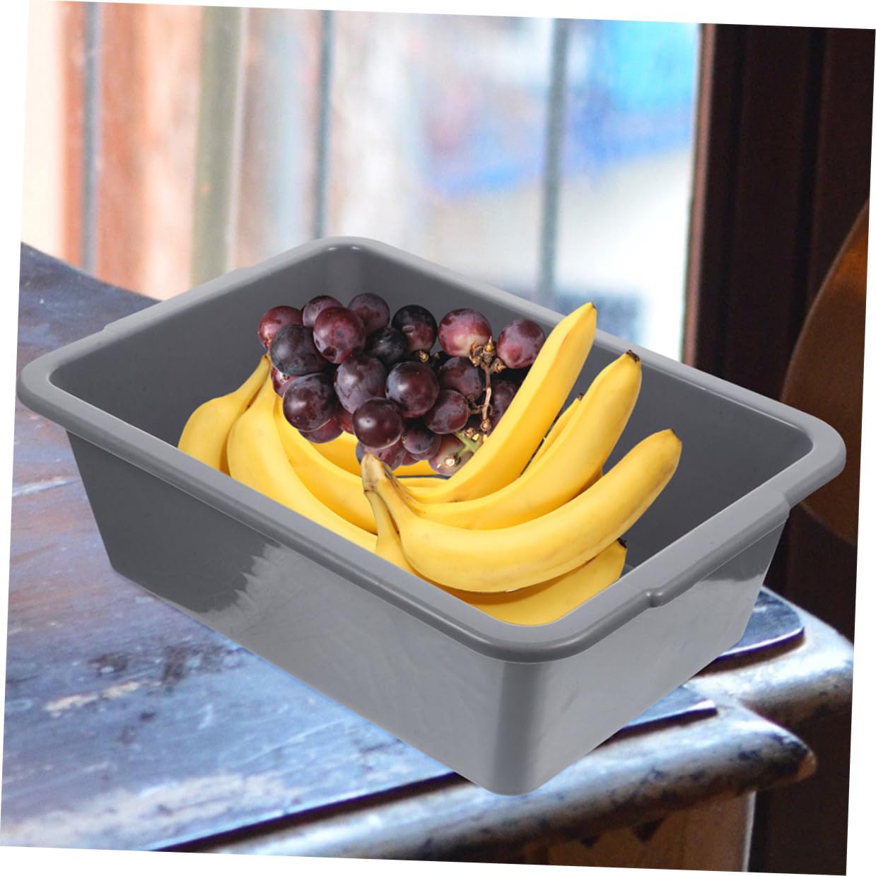 Gadpiparty Vasche Rettangolari per Classificazione Alimenti Set in Pp 2 Pezzi con Maniglia e Ammollo Piatti per per Ristoranti e Pizzerie