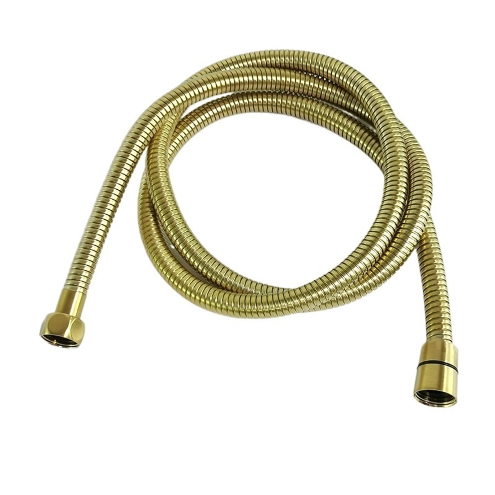 Manguera de ducha corrugada PVC acero inoxidable
