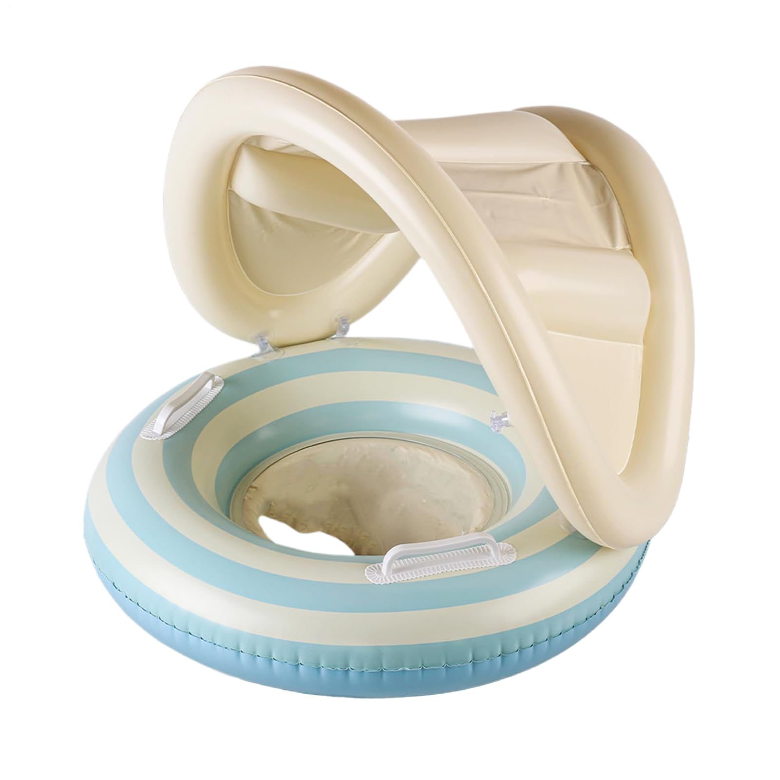 Flotador para bebé y anillo de asiento para niños pequeños con ayuda ajustable 8