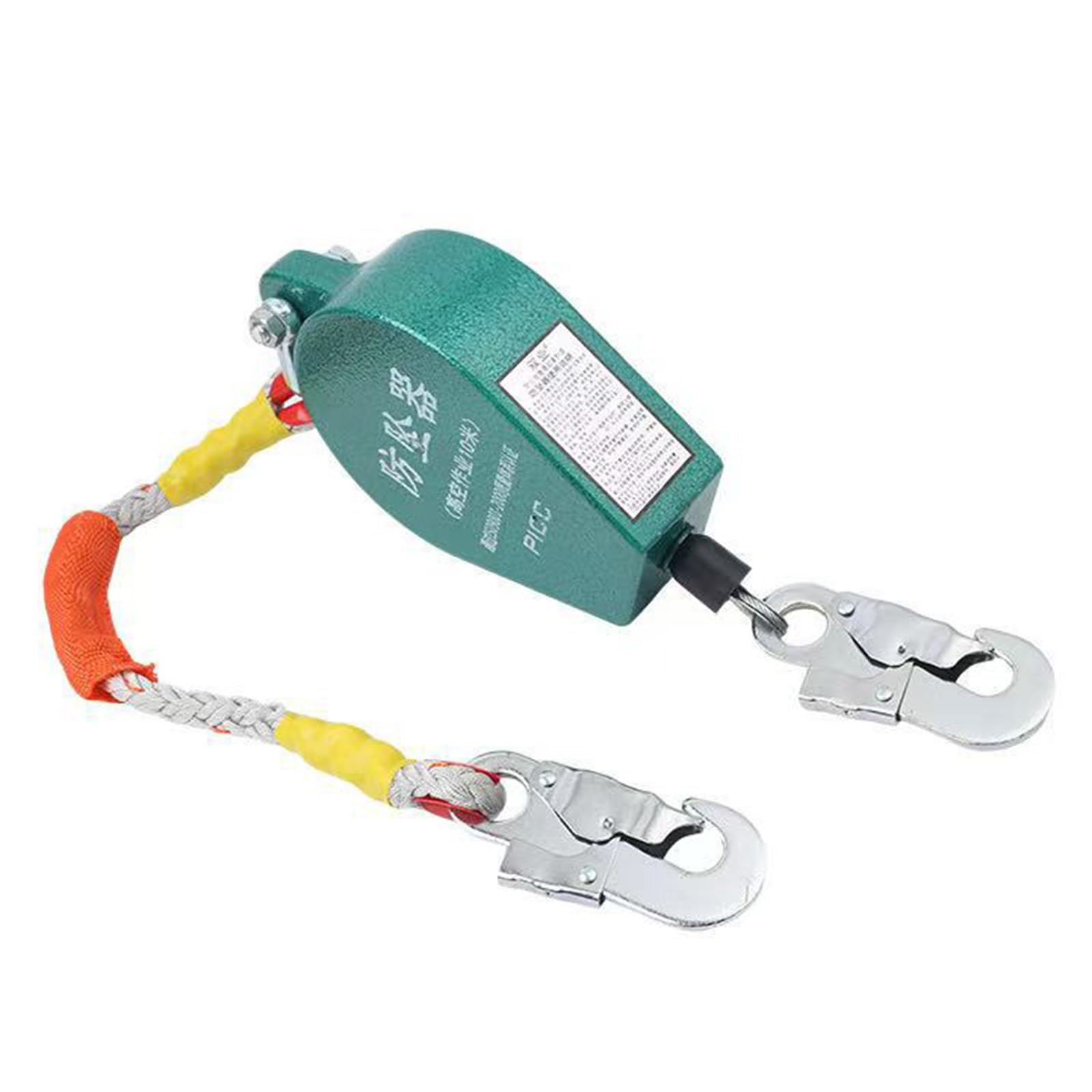 Tsophreniq 800Lbs Selves Retracting Lifelines Construction Mechanism Double Braking Technology Fall Arrester Fall Protections