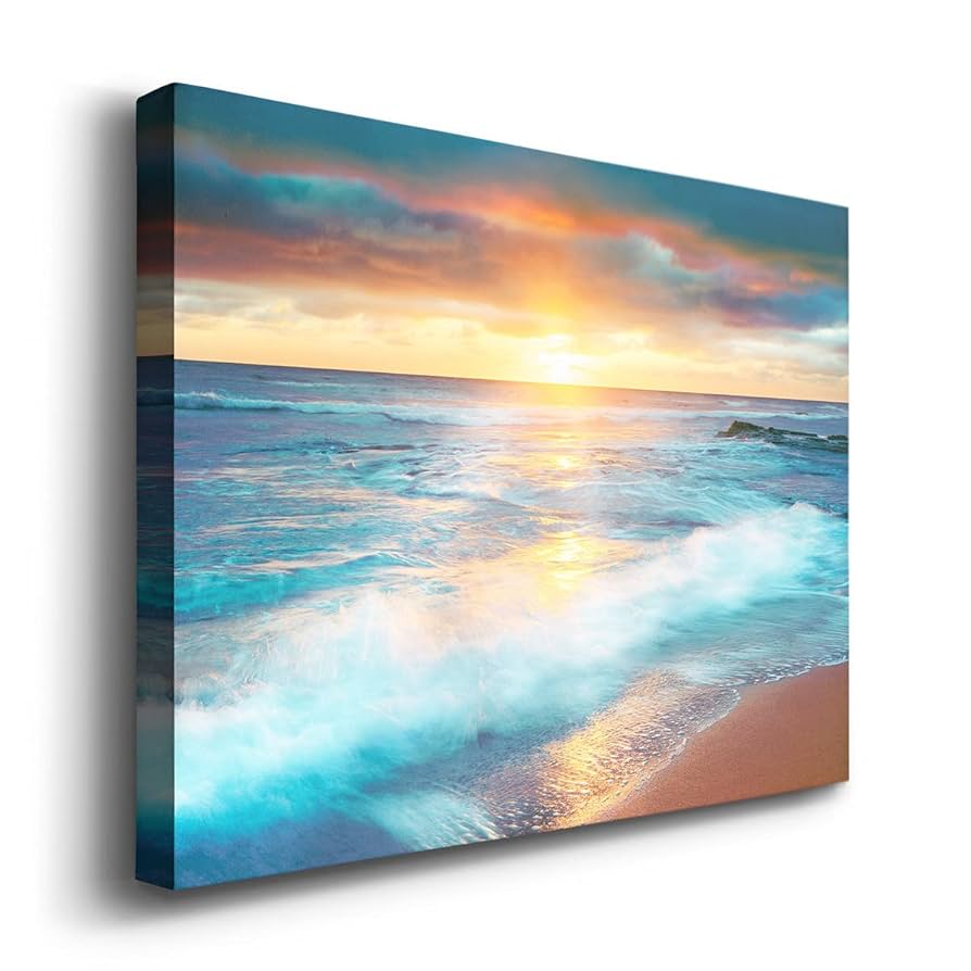 Amazon.com: Renditions Gallery Ocean Wall Art for Living