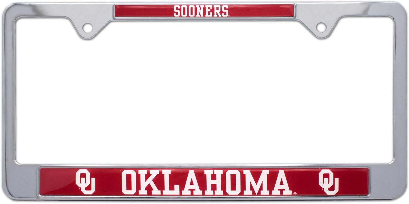 University of Oklahoma Sooners Metal License Plate Frame