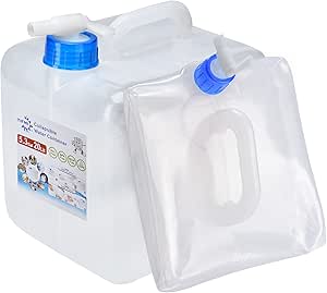 PraskuafMY] Water Container Water Storage Carrier, Water Storage Barrel Water Bucket Camping