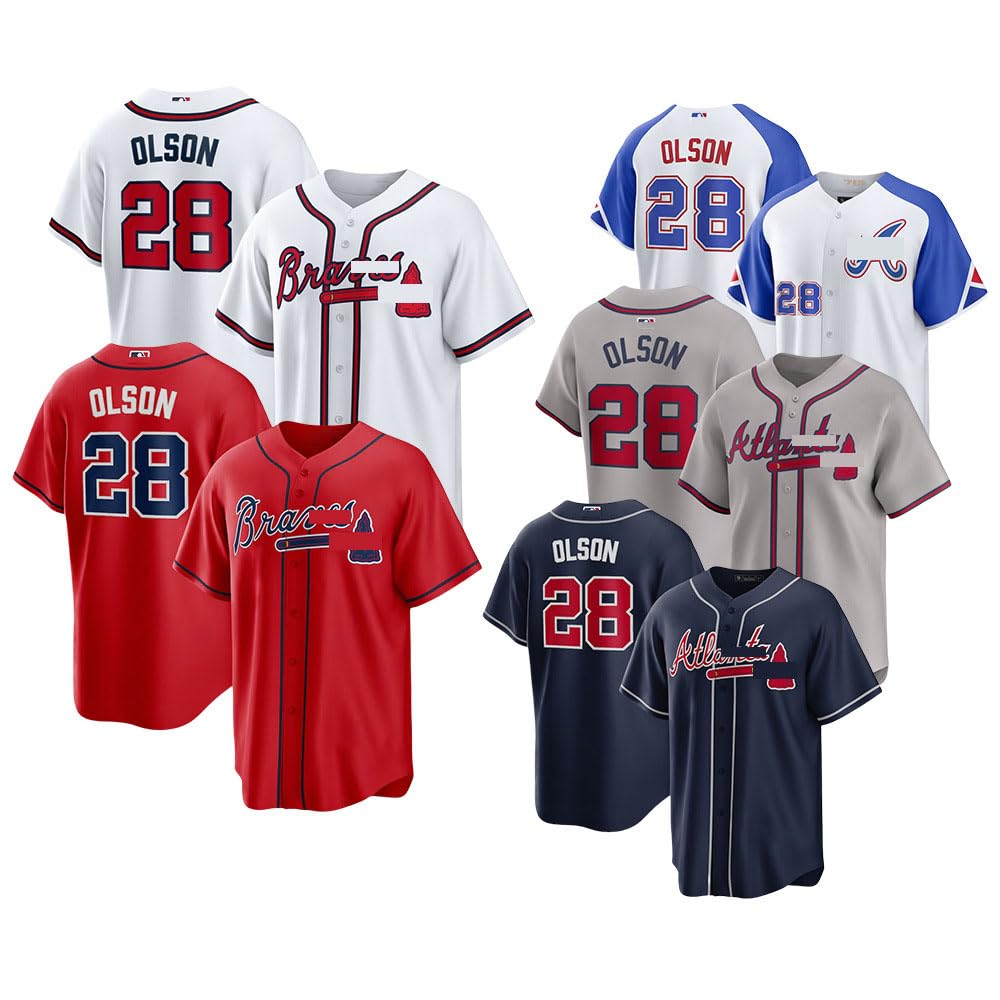 Amazon.co.jp: [Viiipcos] アトランタ・ブレーブス オルソン 背番号28