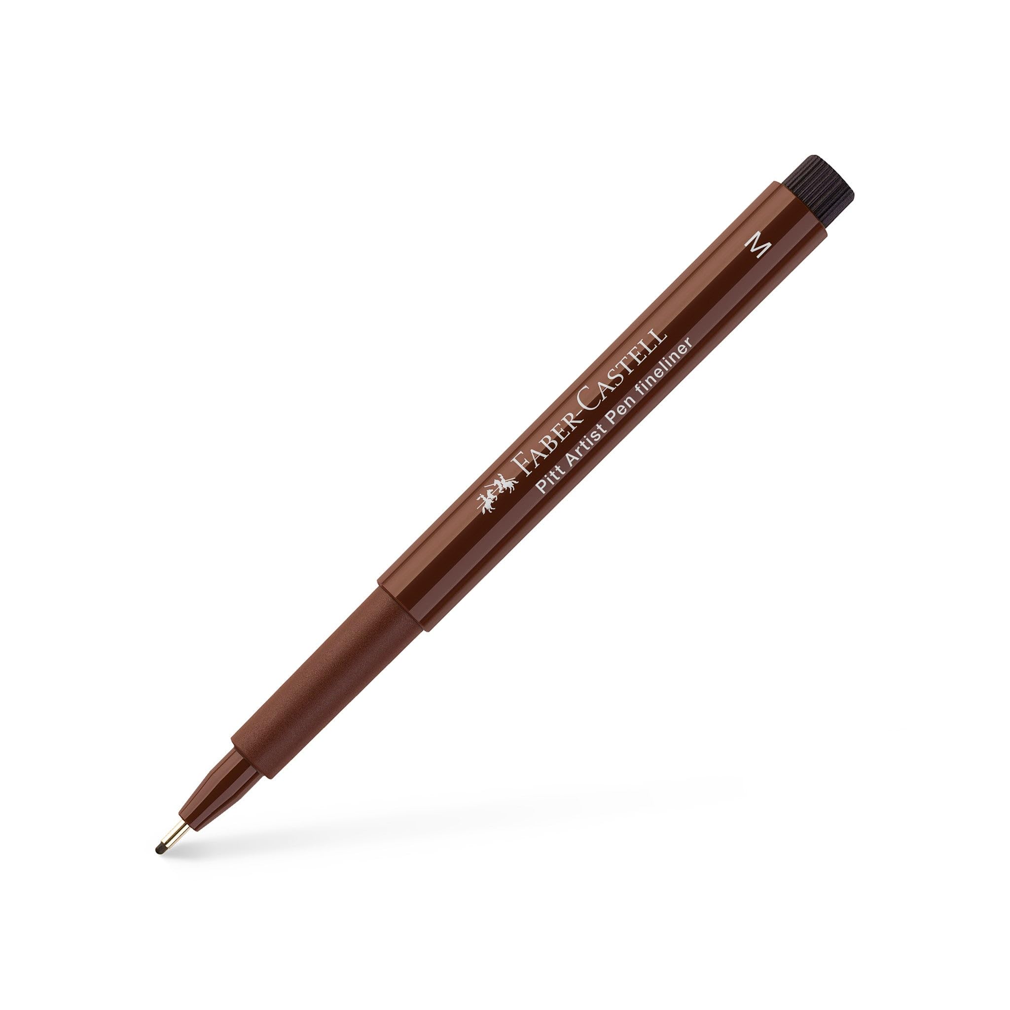 Faber-Castell Pitt Artist Pen, Medium Fineliner - Sepia (175) 0.7mm