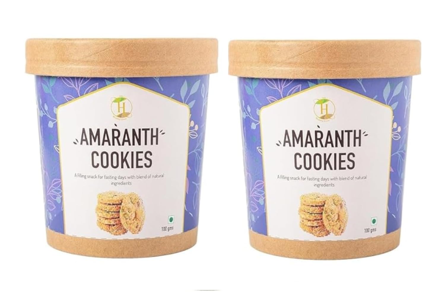 Fit Pro Healthy Lives Farali Fasting Biscuits | Nutritious, Gluten-Free Snack | Healthy, Delicious Snack for Fasting Days | Traditional Snack for Fasting | Falahari cookies for Fasting 100g (Pack of 2)