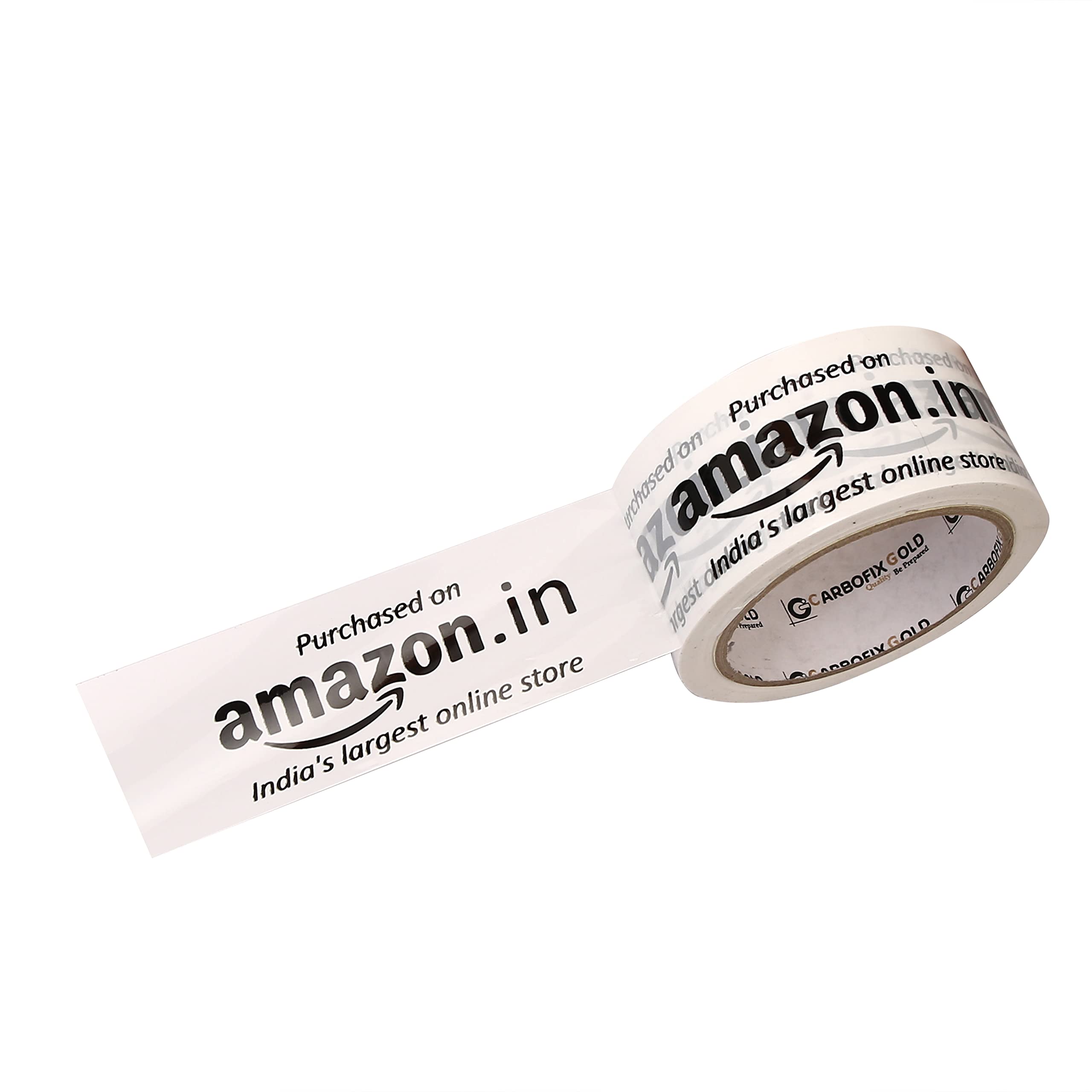 CARBOFIX GOLD Pack of 36 Amazon.in Milky Branded Packaging Tape 48mm X 60 mtr Adhesive Multipurpose Home, Office Use DIY (B0BV2YHJKL) Amazon Price History, Amazon Price Tracker