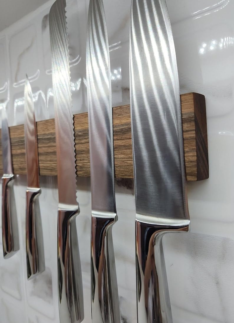 Magnetic Knife Rack, Knife Holder, Magnetic Bar for Knives, Knife Rack, Kitchen Knife Holder