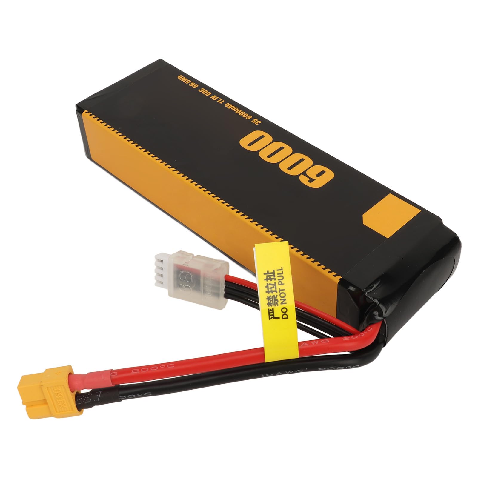 Bateria Lipo, Bateria Lipo 3S 6000 Mah Wysoka wydajność Odporność na Uderzenia Długa żywotność dla Modeli FS 1/10 1/8 (XT60)
