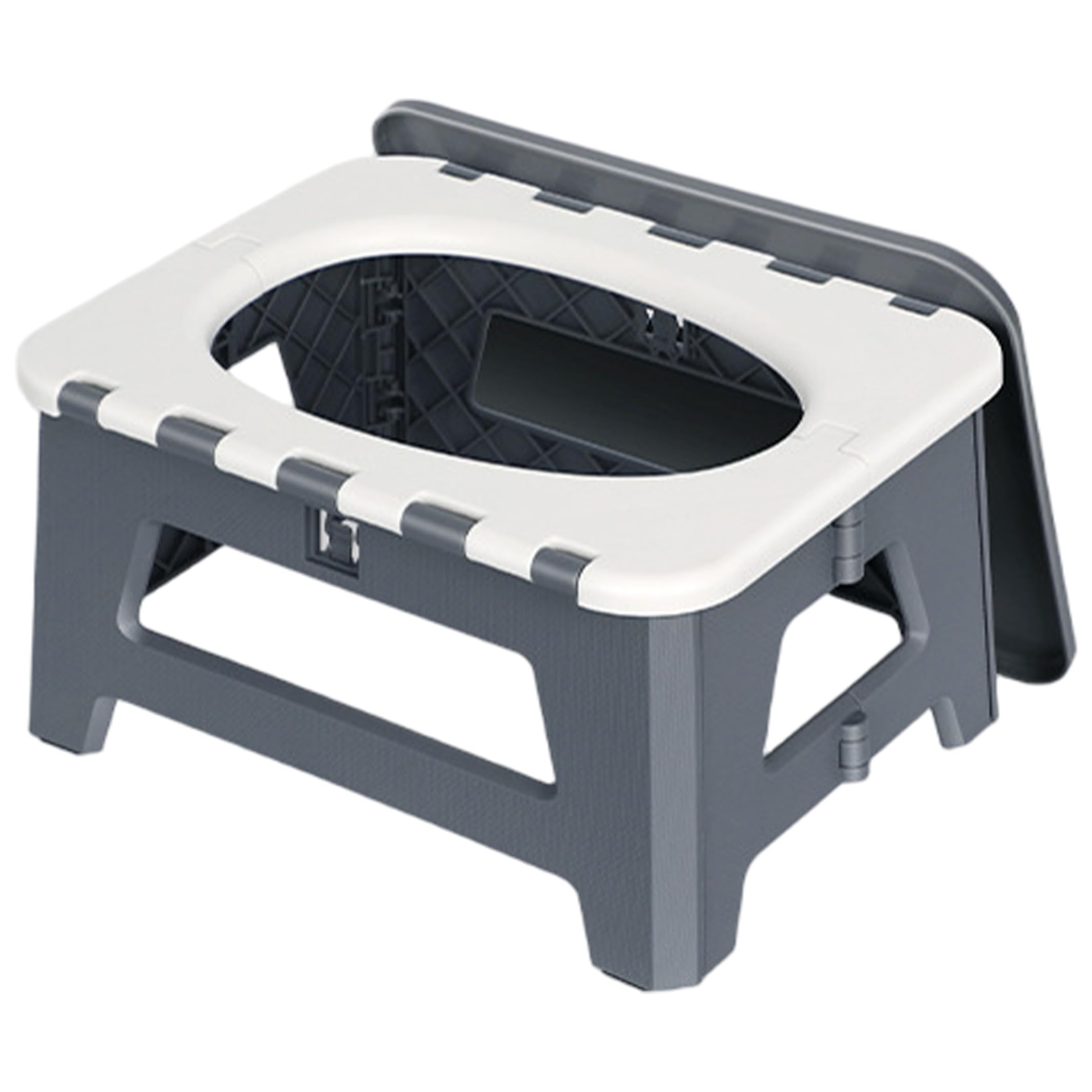 Toilettes de camping portables anti odeurs avec support robuste
