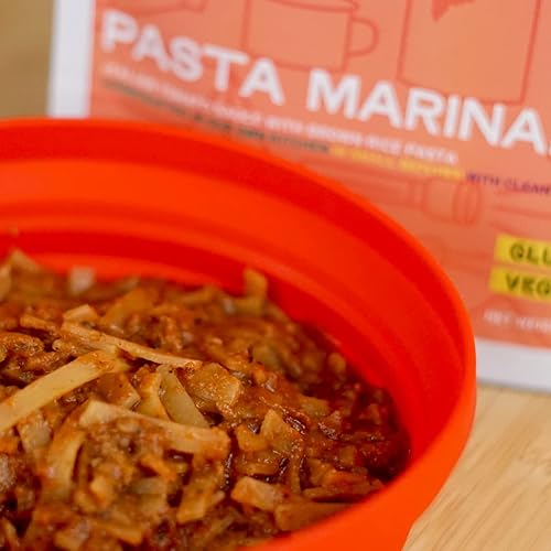 Miniatura 2 de GOOD TO-GO Pasta Marinara  Alimentos de camping, comida para mochileros (paquete de 6 porciones individuales)  Solo tienes que añadir comidas de