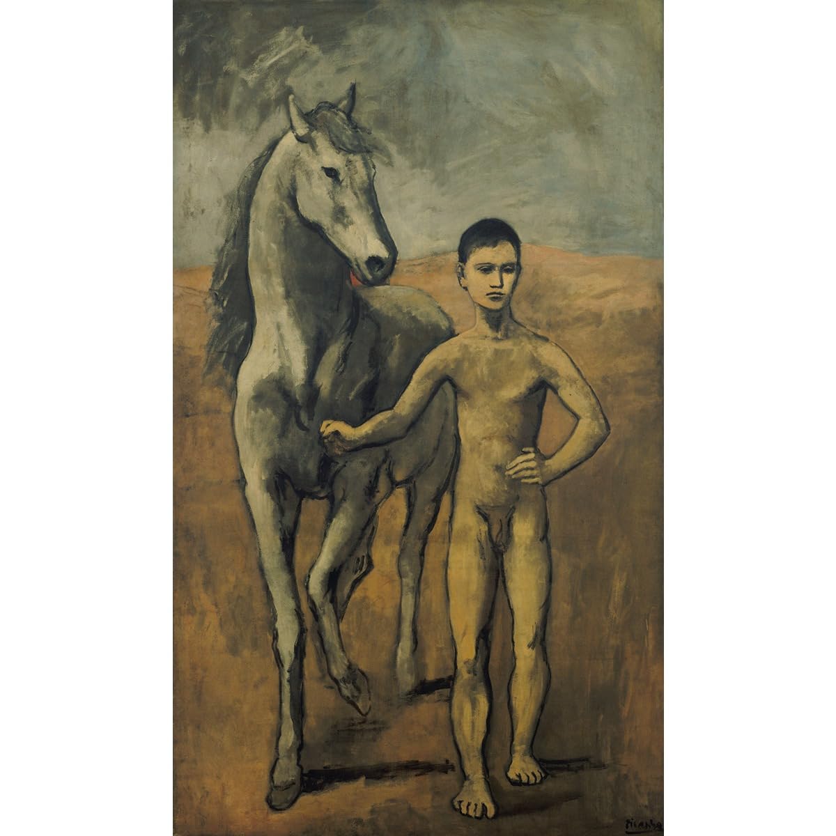 Affiche Pablo Picasso garçon menant un cheval pour habiller un grand mur vide - 2