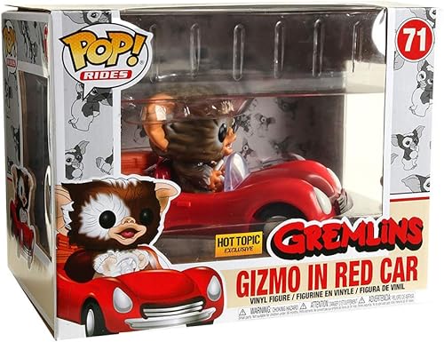 Miniatura 4 de Funko Pop! Rides: Gremlins - Gizmo en Red Car #71 Exclusivo