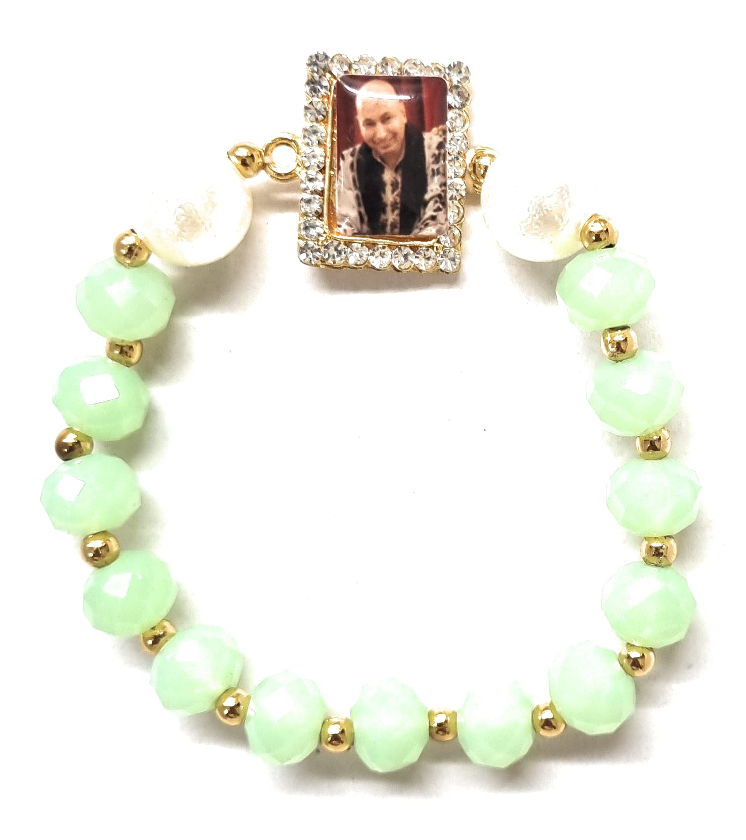 Guruji swaroop bracelet (light green) (B09PVRMQ4D) Amazon Price History, Amazon Price Tracker