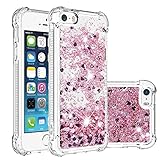 Modello compatibile: custodia glitterata compatibile con iPhone 5 / iPhone 5S
