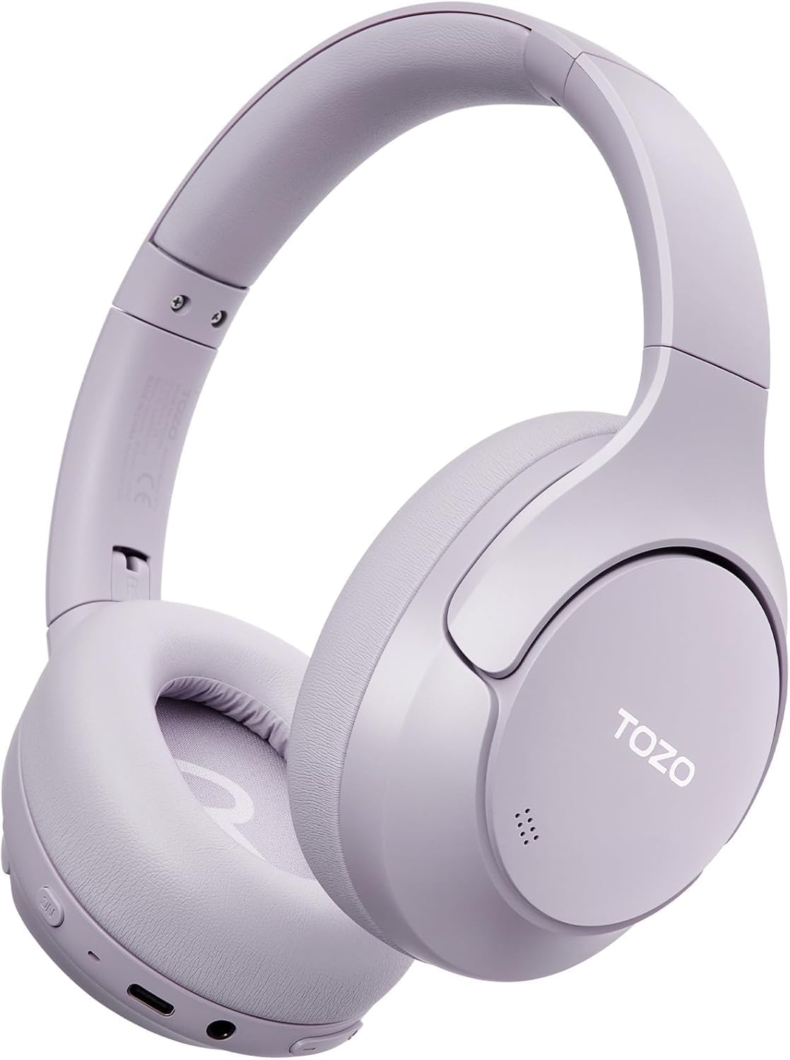TOZO HT3 Bluetooth Headphones, Active Noise Cancelling with 5-Mic AI Chat, Wireless Over Ear Bluetooth, Hi-Res Audio, 90H Playtime, Transparency Mode, Dual Bluetooth Connection, 32 EQ Modes — view 16