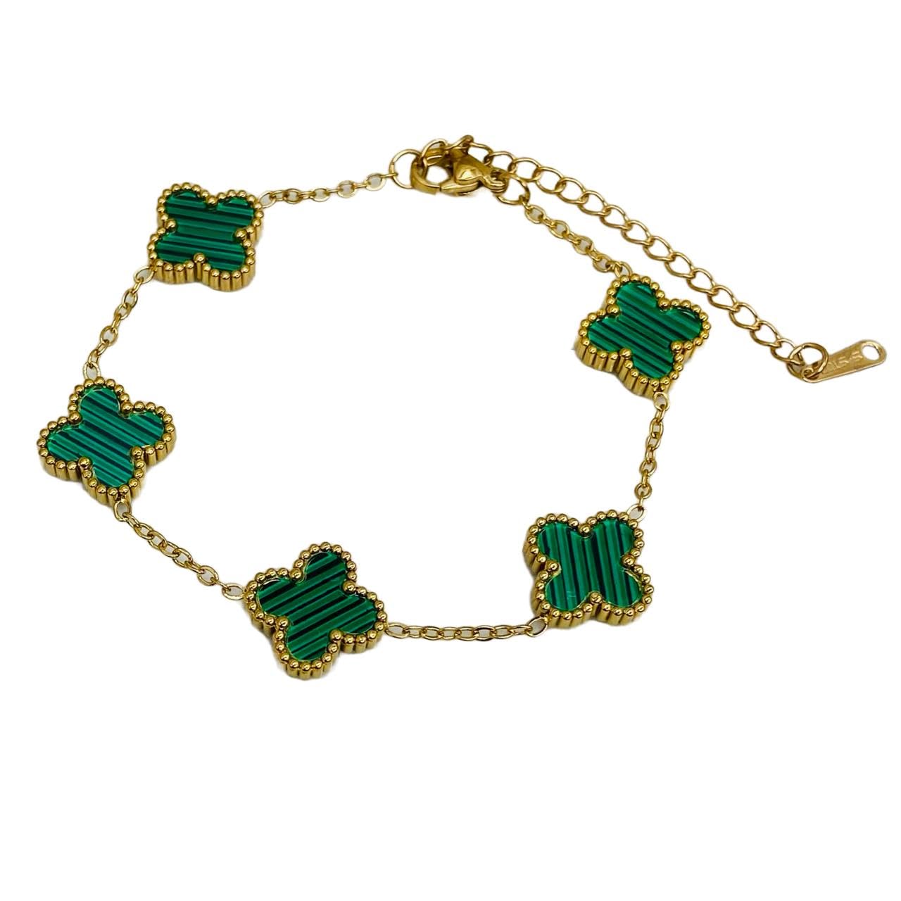 See full amazon price history chart for Four Leaf Clover Charm Bracelet, Jewellery for Women Girls | ANTI TARNISHED Four Leaf Clover Charm Bracelet, Jewellery for Women Girls | ANTI TARNISHED (B0D76QMXXD) Amazon Price History, Amazon Price Tracker