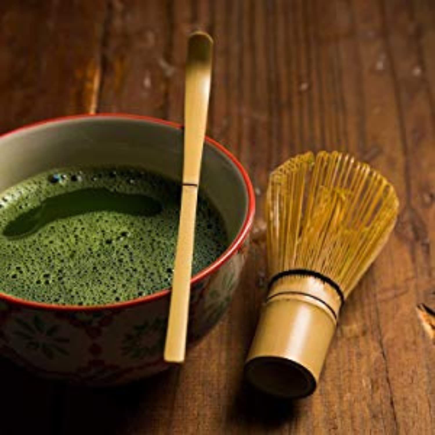 Juego De Batidores De Matcha – 3 Piezas Hechas A Mano Con 100 Puntas