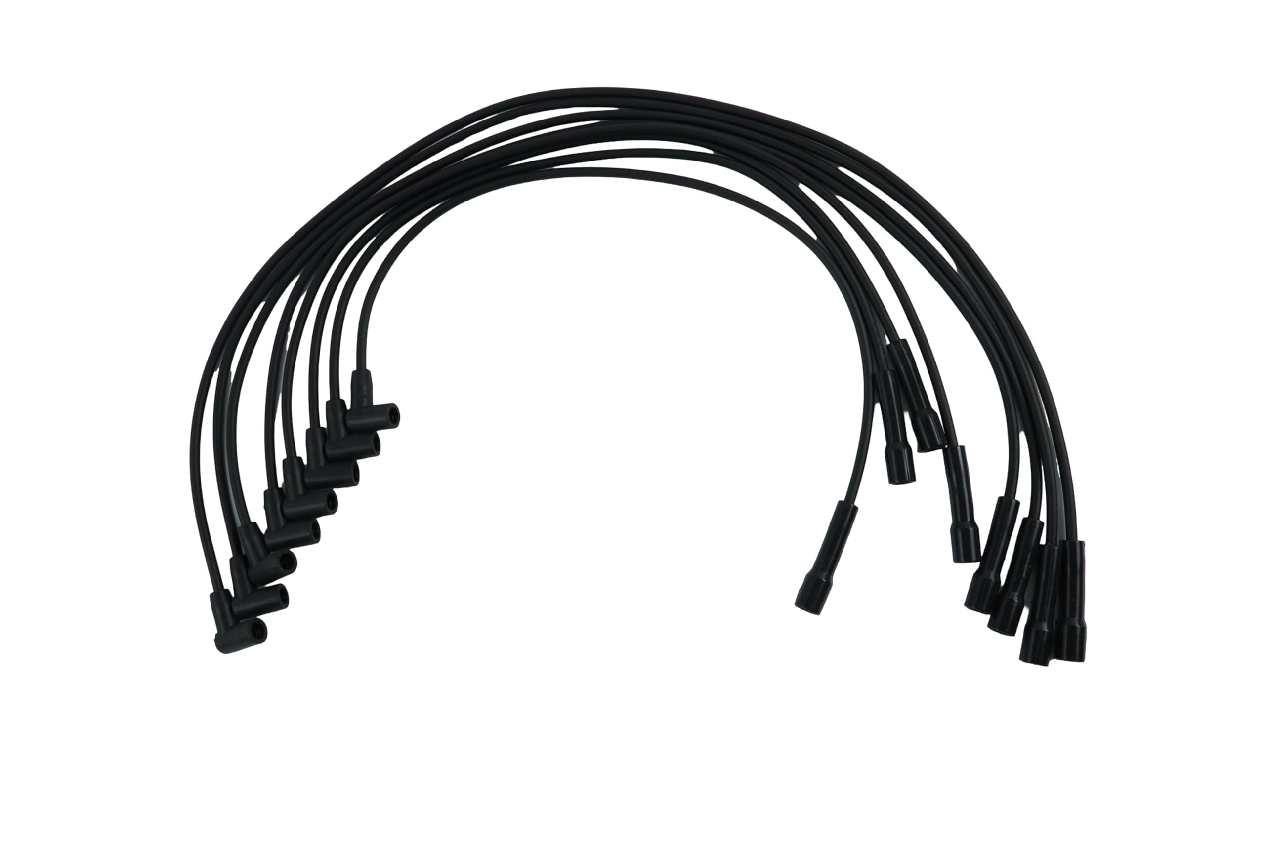 Photo 1 of Holdia Spark Plug Wires Set of 8 Compatible with Cadillac DeVille 83-1984 Eldorado 83-95 Fleetwood 83-95 Seville 83-95 V8 4.1L Petrol