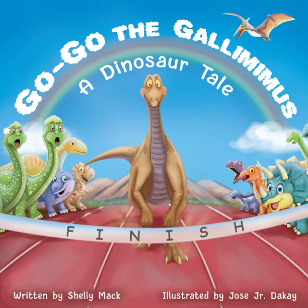Go-Go the Gallimimus: A book about anti-bullying and bravery: A Dinosaur Tale
