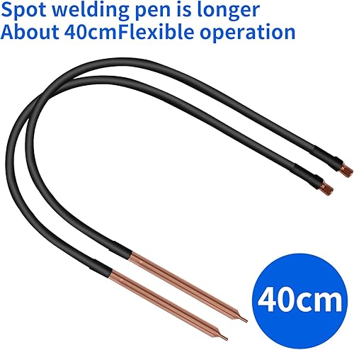 Miniatura 8 de Soldador por puntos de mano ajustable de 30 niveles con pantalla LCD, mini máquina de soldadura por puntos portátil recargable con cinturón de