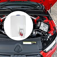 Vista 3 de Depósito universal para lavaparabrisas, bomba de líquido universal para limpiaparabrisas de automóvil, kit de botella de depósito de líquido