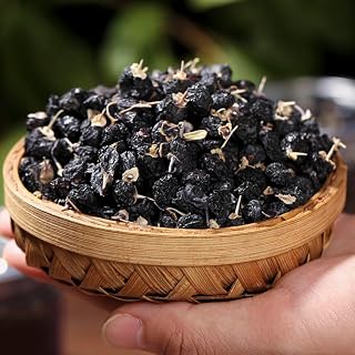 semillas orgánicas de bayas de goji negras árbol bonsái, arbusto de rápido crecimiento planta de bayas de goji Semillas de frutas, decoración de jardín para exteriores, Fruta fresca, 300pcs