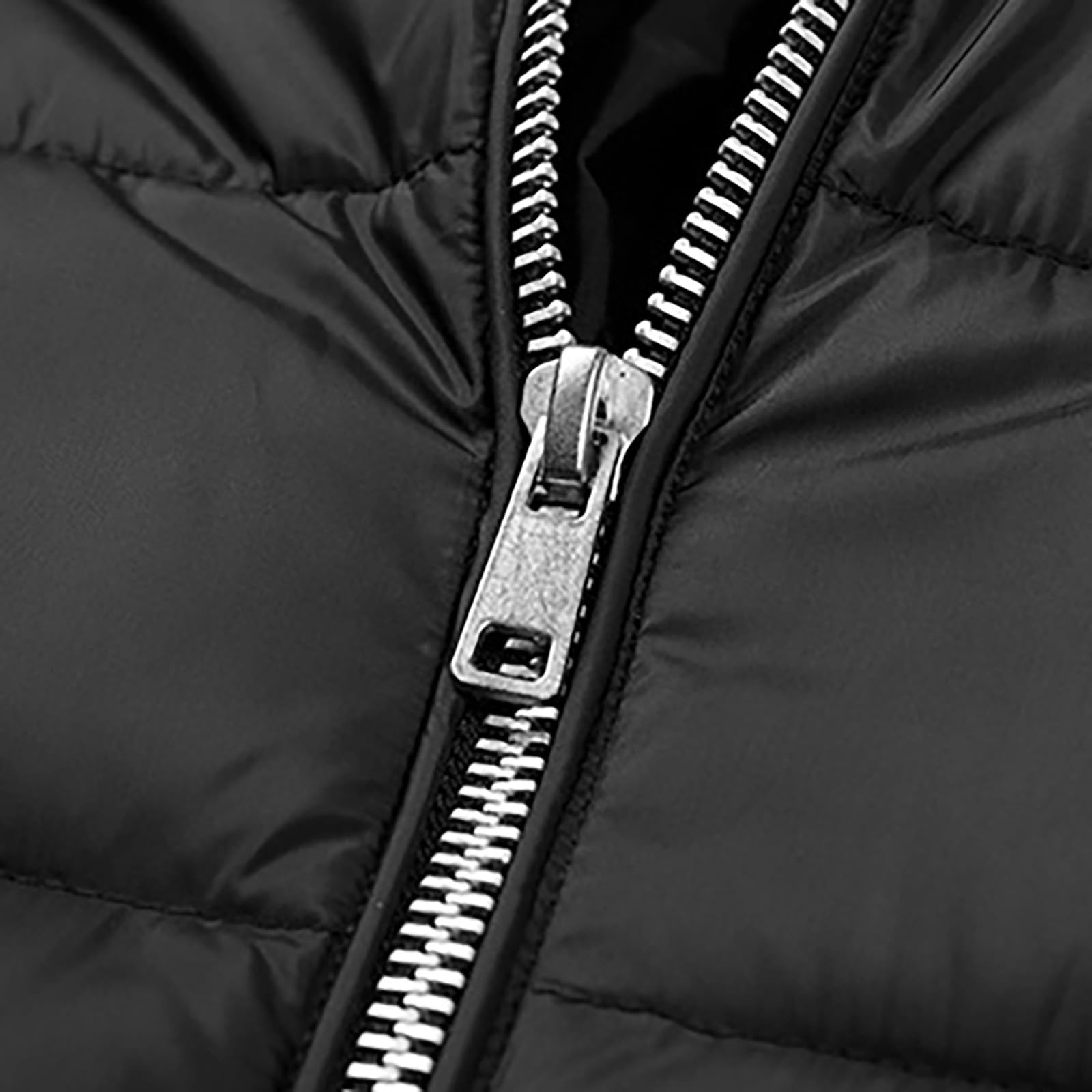 Abrigo Hombre Sobretudo Homem Parka Larga Hombre Parka Militar Abrigo Acolchado Chaqueta Acolchada Entretiempo Tres Cuartos Chaqueta Militar Tres Cuartos Plumas Casaco Acolchoado Homem Negro Jacket