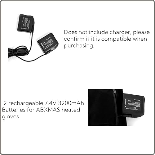 Miniatura 2 de Batería recargable de 7.4V 3200mAh para guantes calentados