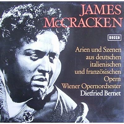 James McCracken singt Arien und Szenen aus deutschen, italienischen und franz&ouml;sischen Opern