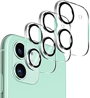 Vista 134 de 3 Pack Tempered Glass Camera Lens Protector for iPhone 12 6.1", Ultra HD, 9H Hardness, Anti-Scratch, Case Friendly, Easy to Install